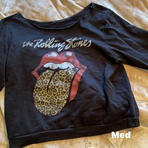 Rolling Stones crew neck it out crew neck